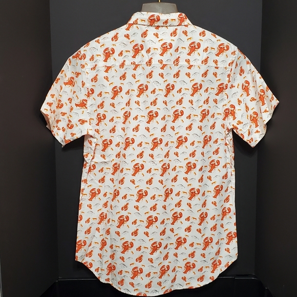 LOBSTER Fest Mens Shirt Dirty Laundry Large - Picture 2 of 8